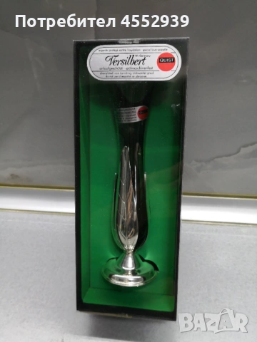 Посребрена нова ваза, снимка 3 - Вази - 53649618