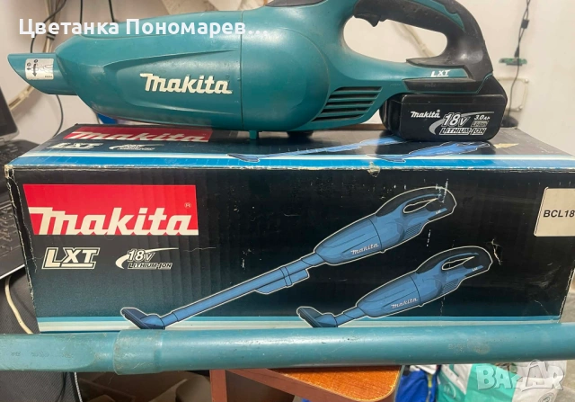 Акумулаторна прахосмукачка Makita DCL180ZB