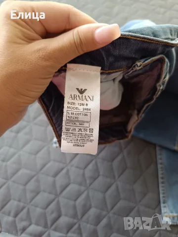 оригинални детски дънки Armani 122, снимка 4 - Детски панталони и дънки - 56113054