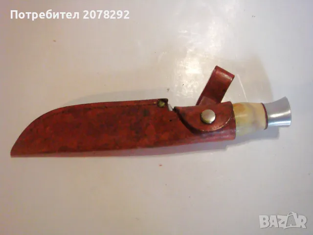  Стар нож за ловци "J.A.Hellberg" Eskilstuna, снимка 3 - Ножове - 49792505