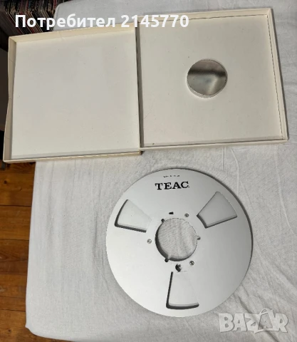 Празна алуминиева магнетофонна ролка Teac 26.5cm, снимка 2 - Други - 51029951