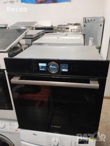 Комбинирана фурна с пара Bosch seria 9, снимка 12 - Печки, фурни - 53808231