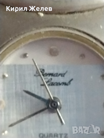 Изискан стилен дизайн дамски часовник BERNARD LAKOMB много красив - 23477 , снимка 2 - Дамски - 36134112