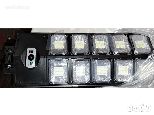 LED Улична Соларна лампа за външно осветление с фотоклетка и дистанционно W789B-5, 3000W, снимка 14 - Соларни лампи - 49160232