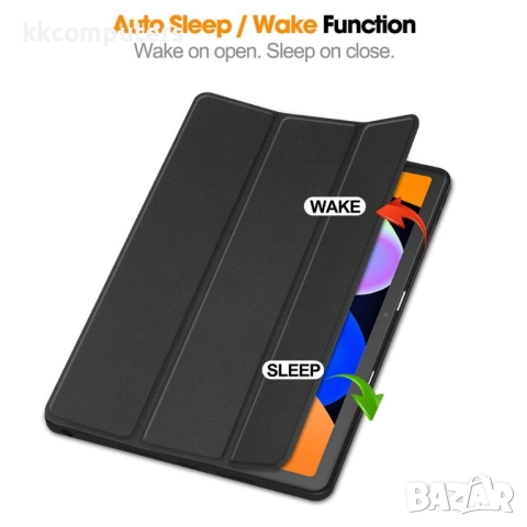 Защитен Кожен калъф със Стойка и Протектор за Lenovo Tab K11 Gen 2 / Lenovo Idea Tab | Auto Wake/Sle, снимка 9 - Калъфи, кейсове - 52222049