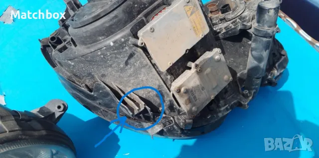 Фарове за Мерцедес W211 280 2004г ксенон, снимка 6 - Части - 49919418