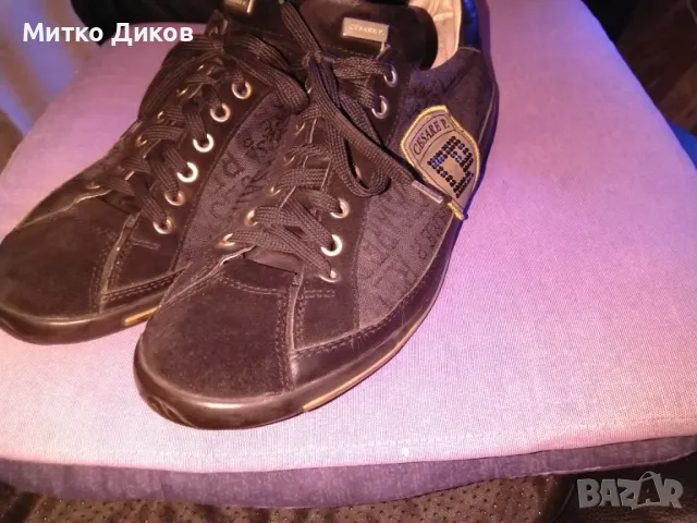 Cesare P. made in Italy маркови кецове №43 стелка 275мм вътре естествена кожа, снимка 4 - Кецове - 49680999