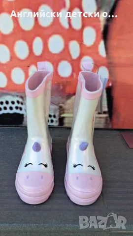 Английски детски гумени ботуши , снимка 5 - Детски боти и ботуши - 50142542
