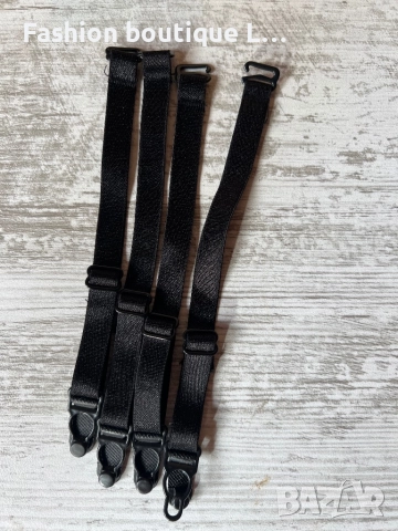 Комплект от 4 броя черни жартиери в торбичка 🖤, снимка 3 - Бельо - 52401200