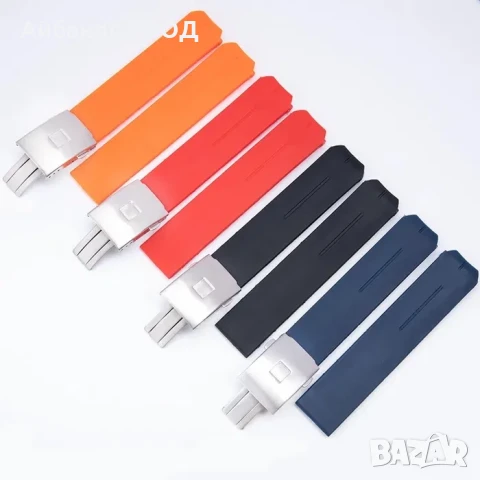 Силиконови каишки за часовник Tissot T-touch, снимка 9 - Каишки за часовници - 49417482
