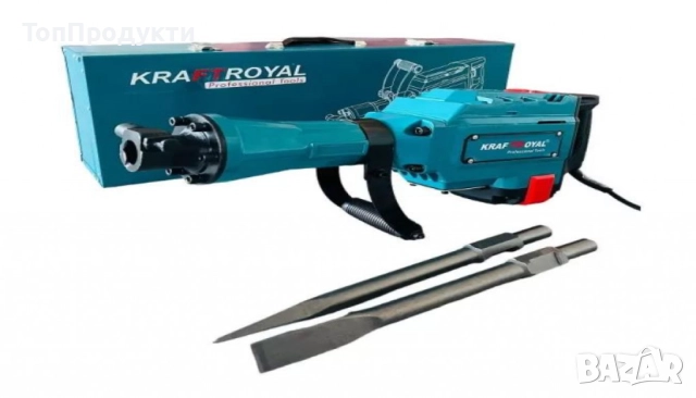 Къртач на ток 2400W в метален куфар, снимка 5 - Къртачи - 52945640