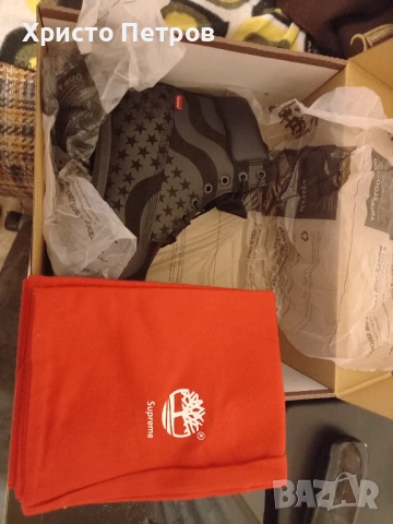 Продавам обувки Timberland 6 inch premium boot Supreme размер 44-45