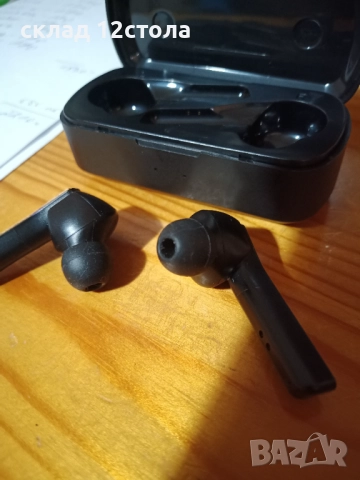 Bamboo Free Flow TWS слушалки в калъф Black, снимка 11 - Безжични слушалки - 52453313
