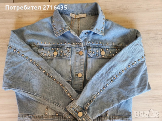 Дамско дънково яке , снимка 4 - Якета - 51602808