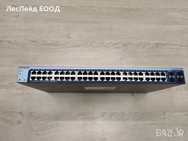 Switch Netgear GS748Tv5, 48 Port 1000Mbps, 4x SFP, снимка 2 - Суичове - 50372954