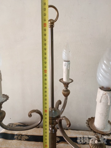 Винтидж настолна лампа, снимка 3 - Настолни лампи - 51878206