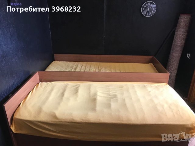 Едно легло с повдигащ механизъм и с ракла, снимка 2 - Спални и легла - 44337708