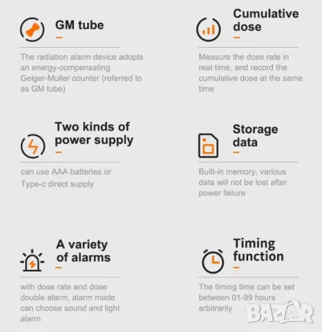 Енерго-Компенсиран Гайгер-Мюлеров Брояч Връзка с Компютър Софтуер за Анализ Данни Собствена Памет, снимка 7 - Други - 49374736