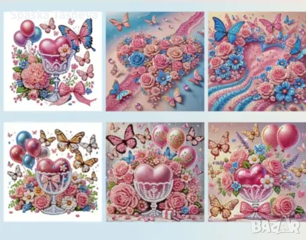 Диамантени картички за редене , снимка 7 - Други - 50666071