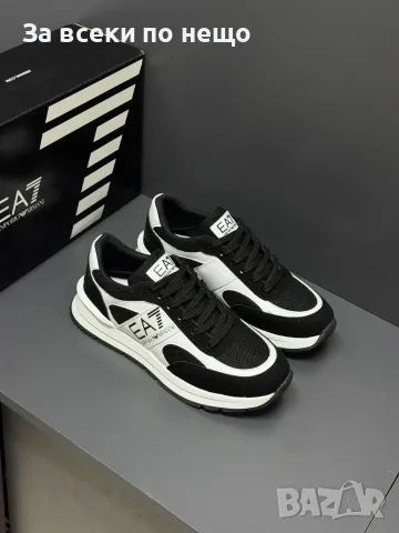 Emporio Armani Мъжки Маратонки👟Мъжки Спортни Обувки Емпорио Армани - Различни Цветове Код E135, снимка 10 - Маратонки - 55799701