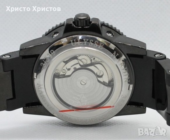 Мъжки луксозен часовник  Ulysse Nardin Marine "Black Edition", снимка 2 - Мъжки - 41483697