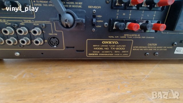 Onkyo TX-2000, снимка 10 - Ресийвъри, усилватели, смесителни пултове - 40525429