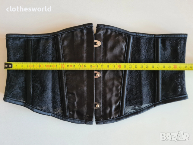 Корсет колан с банели и дантела, снимка 4 - Корсети, бюстиета, топове - 53803999