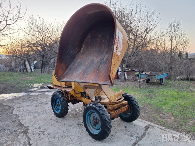 Дъмпер 4х4 20к.с.дизел Ruggerini въртящ леген с хидравлика, снимка 10 - Индустриална техника - 49425498