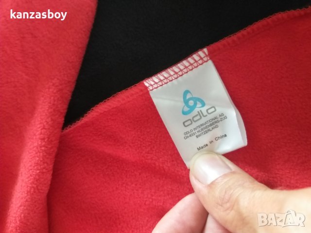 Odlo 1/2 ZIP - страхотен  мъжки полар ХЛ КАТО НОВ, снимка 7 - Спортни дрехи, екипи - 42318627