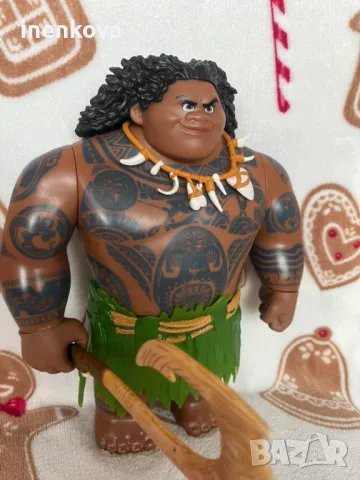 Кукла Мауи 27 см. от Смелата Ваяна (Моана) Хасбро, снимка 11 - Кукли - 43179897