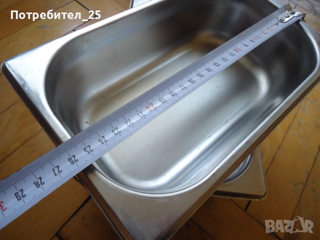 Неръждаеми тави за топла витрина, снимка 12 - Друго търговско оборудване - 52946189