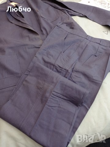 Мъжки работен костюм  - син док, снимка 4 - Други - 41099422