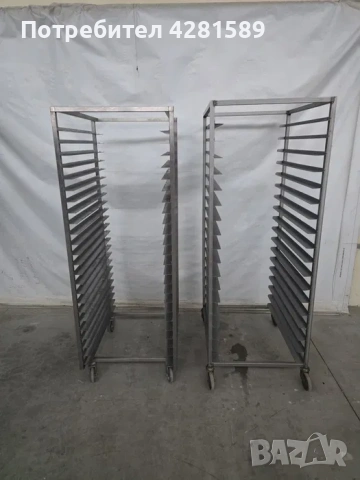 Немски колички от неръждаема стомана, снимка 4 - Други машини и части - 53656822