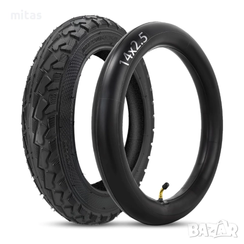 14x2.50/ 14x2.125 - Гуми за ел. скутери - Външни, вътрешни, бандажни!, снимка 5 - Части за велосипеди - 40972699