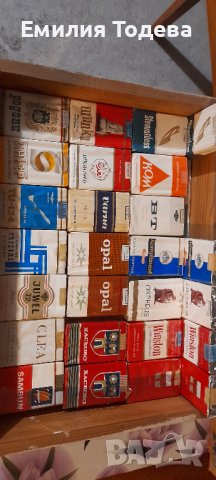 ретро колекция стари кутии от цигари с колекционерска стойност от СОЦ, снимка 3 - Антикварни и старинни предмети - 31331146