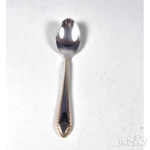 Комплект прибори за хранене Bohmann, Неръждаема стомана, 24 бр., Инокс със златист кант, снимка 2 - Прибори за хранене, готвене и сервиране - 52700105