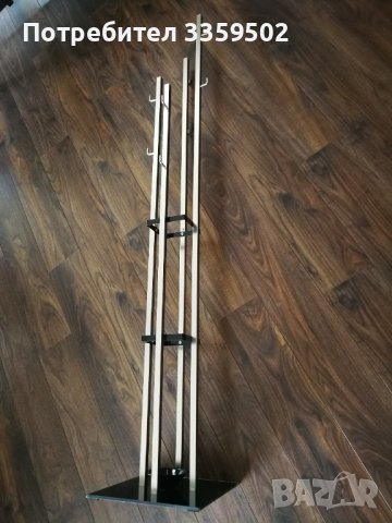 Закачалка за коридор и антре, метал и стъкло, снимка 1