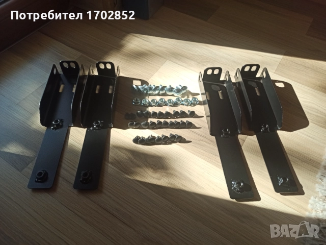 Хромникелови брони за VW Golf Mk1, Jetta Mk1, Caddy - комплект, снимка 2 - Части - 52095614