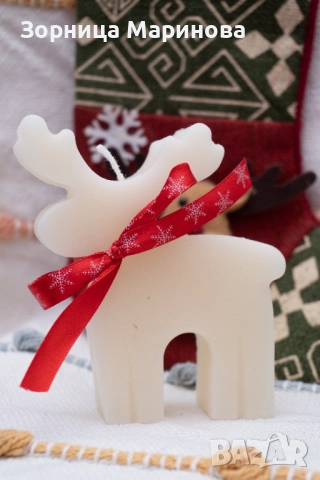 Коледни ароматни свещи, ръчна изработка