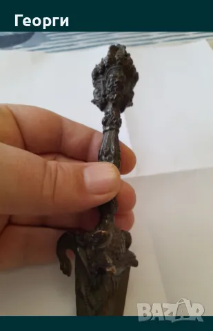 Будистки ритуален нож-2, снимка 2 - Антикварни и старинни предмети - 50129316