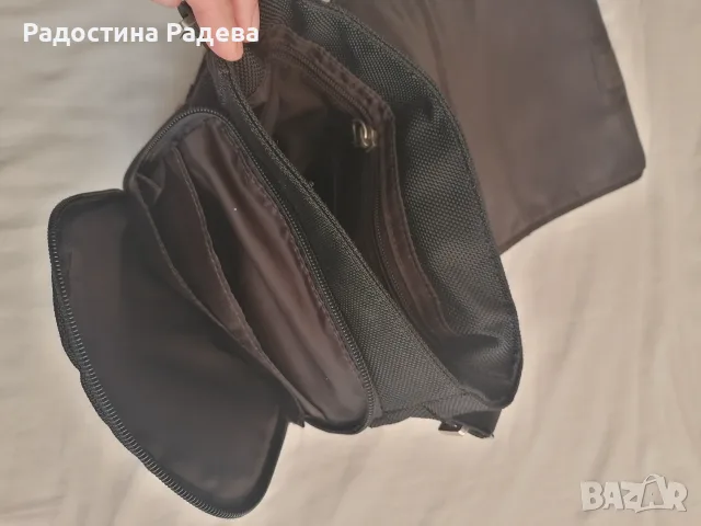 Мъжка чанта - черна, снимка 5 - Чанти - 56223718
