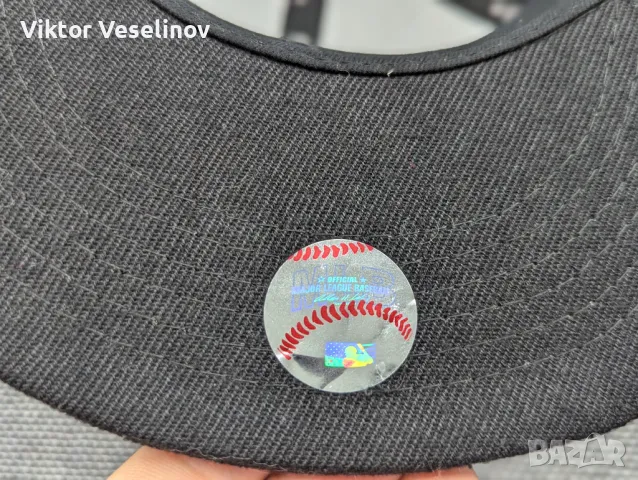 Нова LA Dodgers New Era Snapback Cap Размер 7 Шапка с Козирка MLB, снимка 6 - Шапки - 49639851