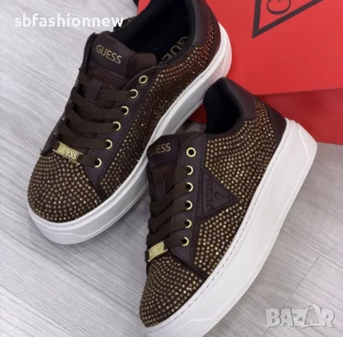 36 номер Guess обувки в кафяво, снимка 2 - Маратонки - 55851259