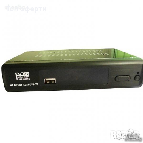 Цифров ефирен приемник за телевизия, декодер 1080p FULL HD, HDMI port, снимка 1 - Приемници и антени - 36325476