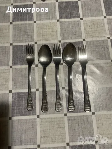 Лъжици, вилици и ножове, снимка 7 - Прибори за хранене, готвене и сервиране - 32756491
