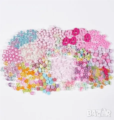 Детски комплект за изработка на бижута, 37,5х4х31 см, снимка 2 - Образователни игри - 49555217