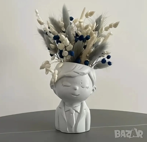 Молд кашпа момче, снимка 4 - Форми - 51563040