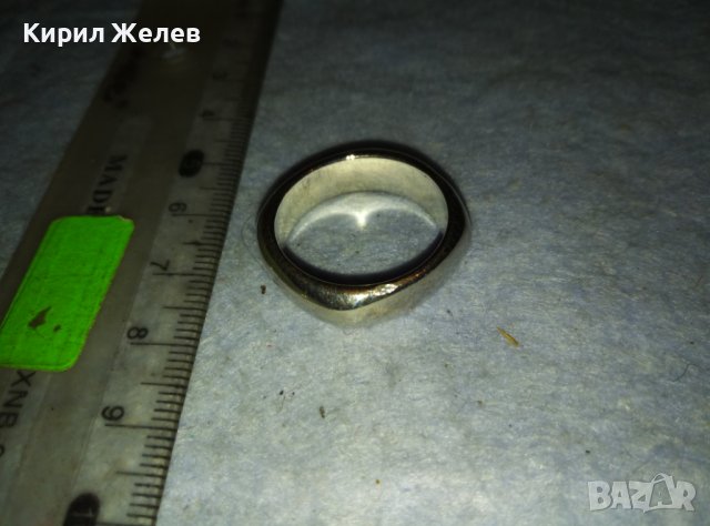 ЕЛЕГАНТЕН ФЕШЪН АРТ МЕДЕН ПРЪСТЕН с БЯЛА ПОЗЛАТА 38879, снимка 10 - Пръстени - 42088745