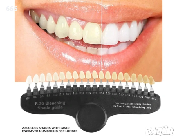 Професионална палитра от 3D дентални нюанси за избелване на зъби, снимка 2 - Други - 53503547