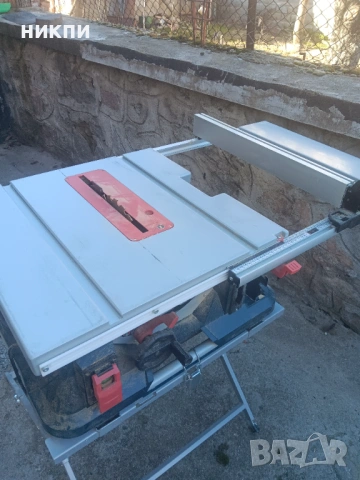 Настолен циркуляр бош , снимка 3 - Триони и циркуляри - 53787036